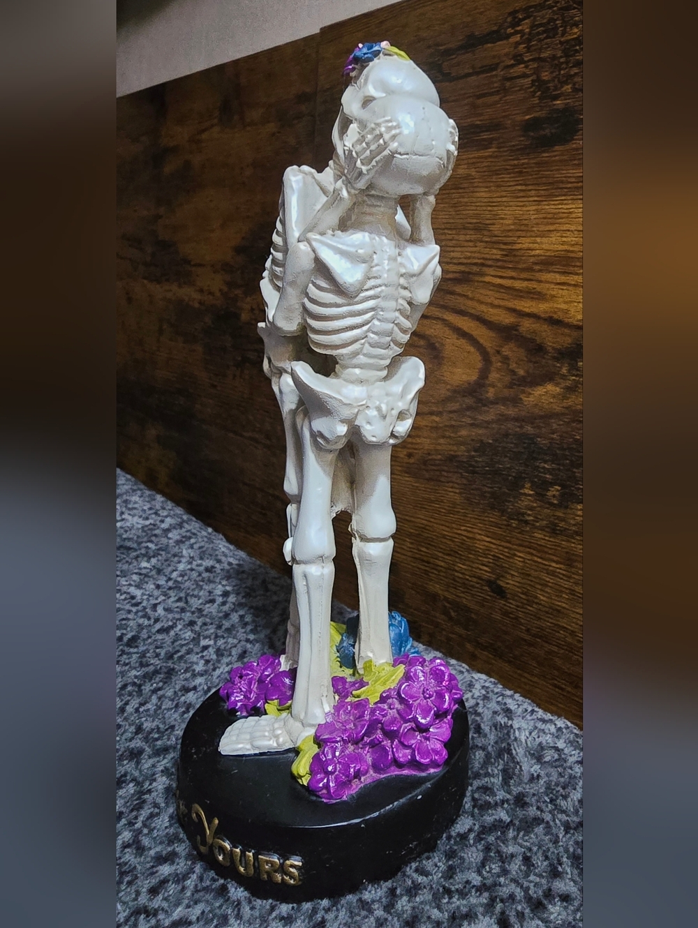 Ashland Gothic Skeleton Couple “Eternally Yours” Figurine Romantic Halloween - Picture 3 of 6